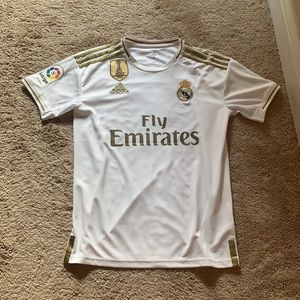 Real madrid hazard home jersey